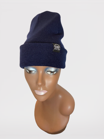 Silk Beanie - Blauw